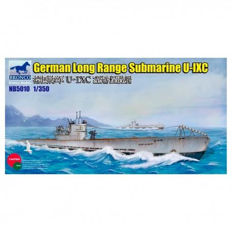 Modèle sous-marin allemand U-IXC Bronco Models