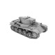Maquette échelle char léger hongrois Toldi II 1/72