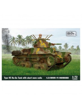 Maquette 1/72 char Type 95 Ha-Go avec radio ondes courtes