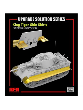 Jupes latérales King Tiger pour maquette 1/35
