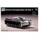 Maquete Sturmgeschütz III F escala 1/72 da Trumpeter