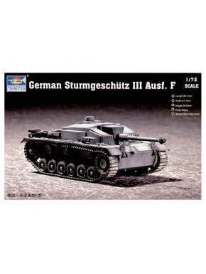 Maquete Sturmgeschütz III F escala 1/72 da Trumpeter