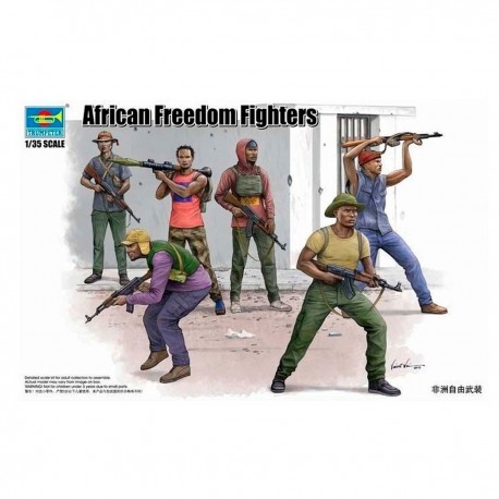 Figurines African Freedom Fighters échelle 1/35 Trumpeter