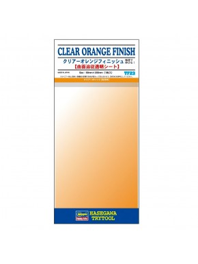 Feuille adhésive orange transparent Hasegawa