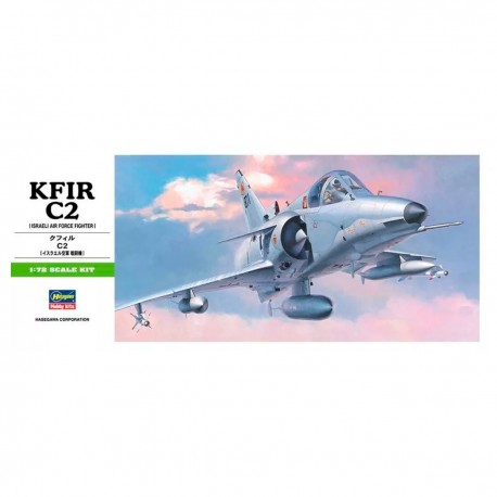 Maquete Hasegawa Kfir C2 escala 1/72