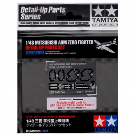Kit de pièces détaillées Tamiya pour A6M Zero 1/48