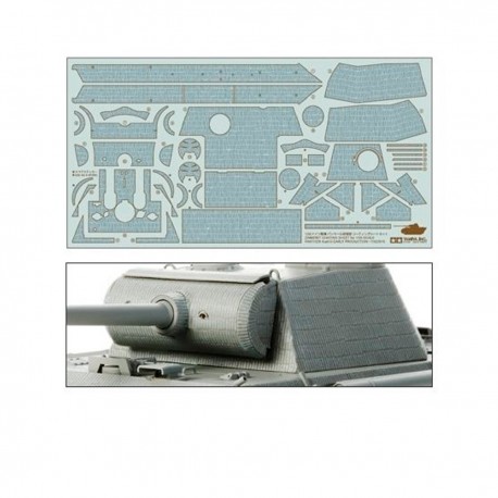 Feuille de Zim et char Panther G Early de Tamiya à l'échelle 1/35