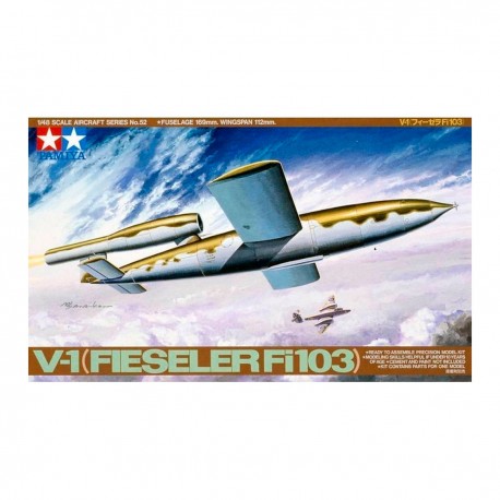 Maquete em escala 1/48 do V-1 Fieseler Fi103