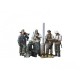 Conjunto de Soldados Alemães em Briefing de Campo Tamiya 1/35