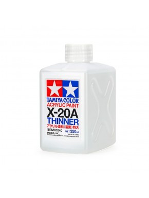 Bouteille de 250ml de diluant Tamiya X-20A
