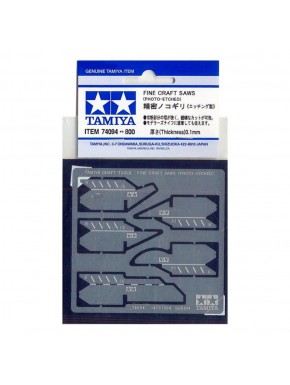 Ensemble de scies fines pour modélisme de Tamiya