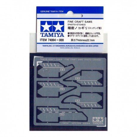 Ensemble de scies fines pour modélisme de Tamiya