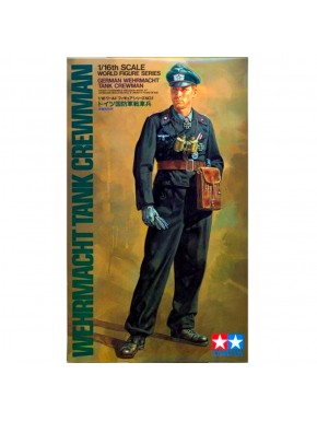 Kit de figura tripulante Wehrmacht Tamiya à escala 1/16