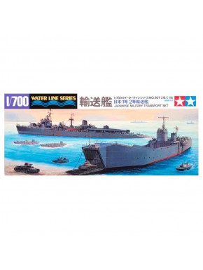 Kit modelismo navio transporte japonês 1/700 Tamiya