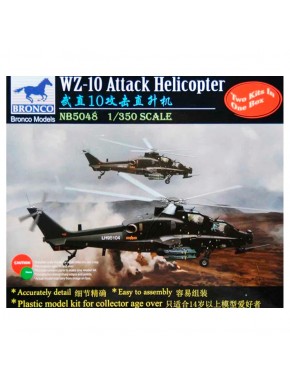 Maquette Hélicoptère d'Attaque Changhe WZ-10 de Bronco Models