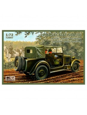 Modèle à l'échelle 1/72 de Fiat 508/iii Lazik