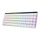 Teclado gaming ASUS ROG Falchion RX blanco con retroiluminación RGB