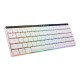 Teclado gaming ASUS ROG Falchion RX blanco con retroiluminación RGB