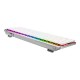 Teclado gaming ASUS ROG Falchion RX blanco con retroiluminación RGB