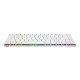 Teclado gaming ASUS ROG Falchion RX blanco con retroiluminación RGB