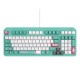 Clavier ASUS TUF Gaming K3 Gen II Hatsune Miku Edition turquoise et rose