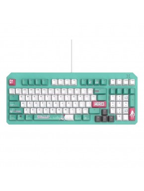Clavier ASUS TUF Gaming K3 Gen II Hatsune Miku Edition turquoise et rose