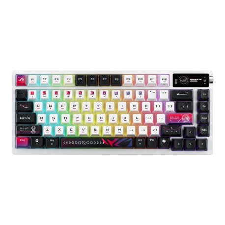 Teclado gaming ASUS ROG Azoth X con iluminación RGB