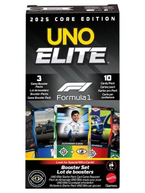 Pack d'expansion UNO Elite Formula 1 2025