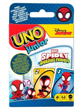 Cartes UNO Junior Spidey et amis