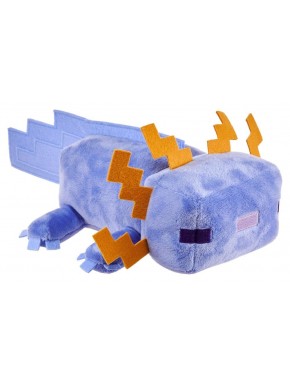 Peluche Axolotl Bleu Minecraft de 20 cm