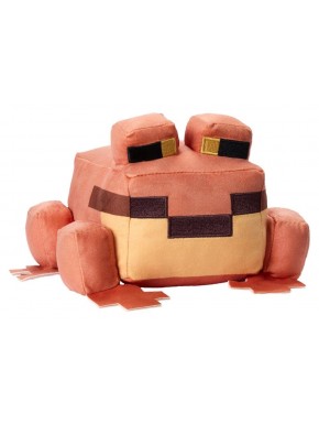 Peluche grenouille Minecraft orange 20 cm