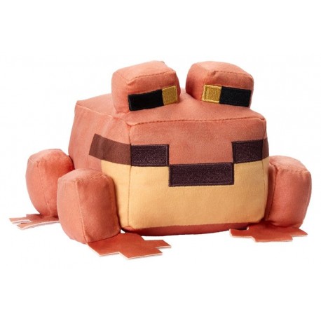 Peluche grenouille Minecraft orange 20 cm