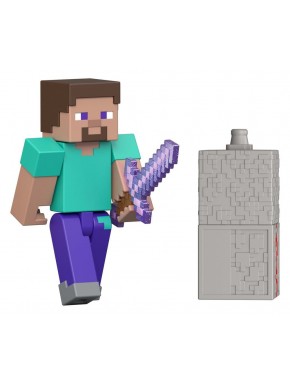 Figurine Steve 8 cm de Minecraft