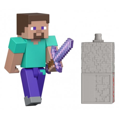Figurine Steve 8 cm de Minecraft