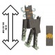 Figurine Grinçante Minecraft 20 cm avec Lumière et Son par Mattel