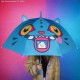 Parapluie bleu KPop Demon Hunters Derpy au design amusant