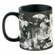 Tasse avec design style Picasso de Ciri de The Witcher