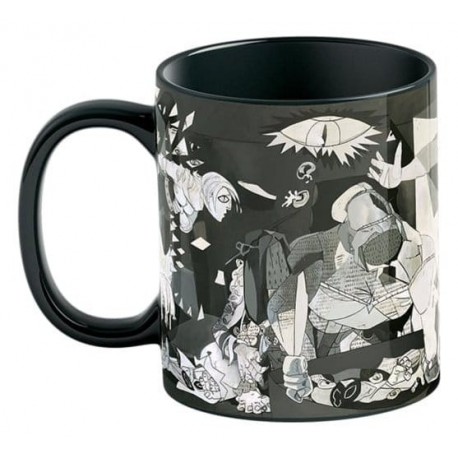 Tasse avec design style Picasso de Ciri de The Witcher