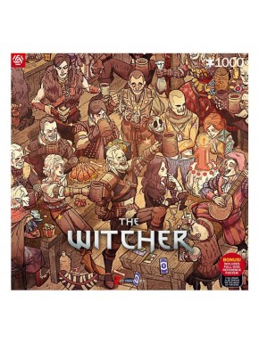 Puzzle de 1000 piezas The Witcher con licencia oficial