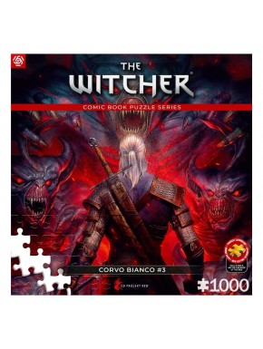 Puzzle 1000 piezas The Witcher Corvo Bianco