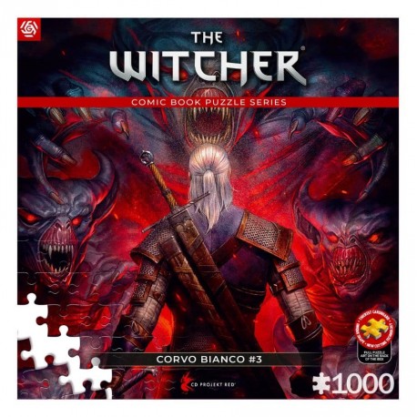 Puzzle 1000 pièces The Witcher Corvo Bianco