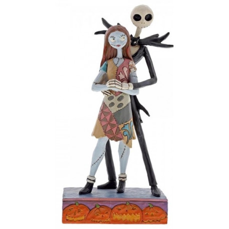 La Figure de Jack et Sally Cauchemar Avant Noël Jim Shore 22 cm