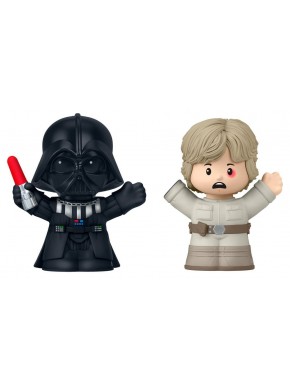 Figurines de Darth Vader et Luke Skywalker de Star Wars