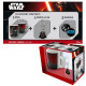 Pack regalo Darth Vader Taza + Llavero + Chapas