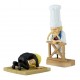 Figurine de Sanji et Zeff de One Piece, Banpresto 8 cm