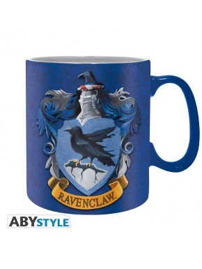 Tasse bleue Harry Potter avec écusson de Serdaigle