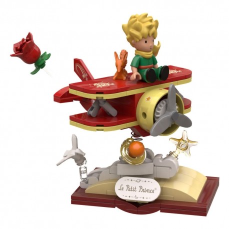 Kit de construction de l'avion du Petit Prince avec renard