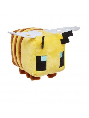 Peluche abeille Minecraft, 15 cm, licence officielle