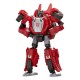 Figurine transformable Sideswipe rouge et argent de Transformers 11 cm