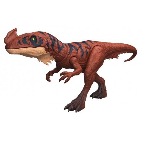 Figurine de dinosaure Afrovenator Jurassic World, marron et noir